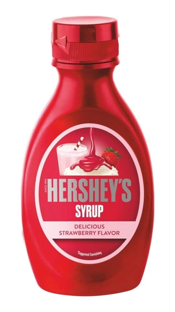 Hershey's Syrup Strawberry Bottle 200g