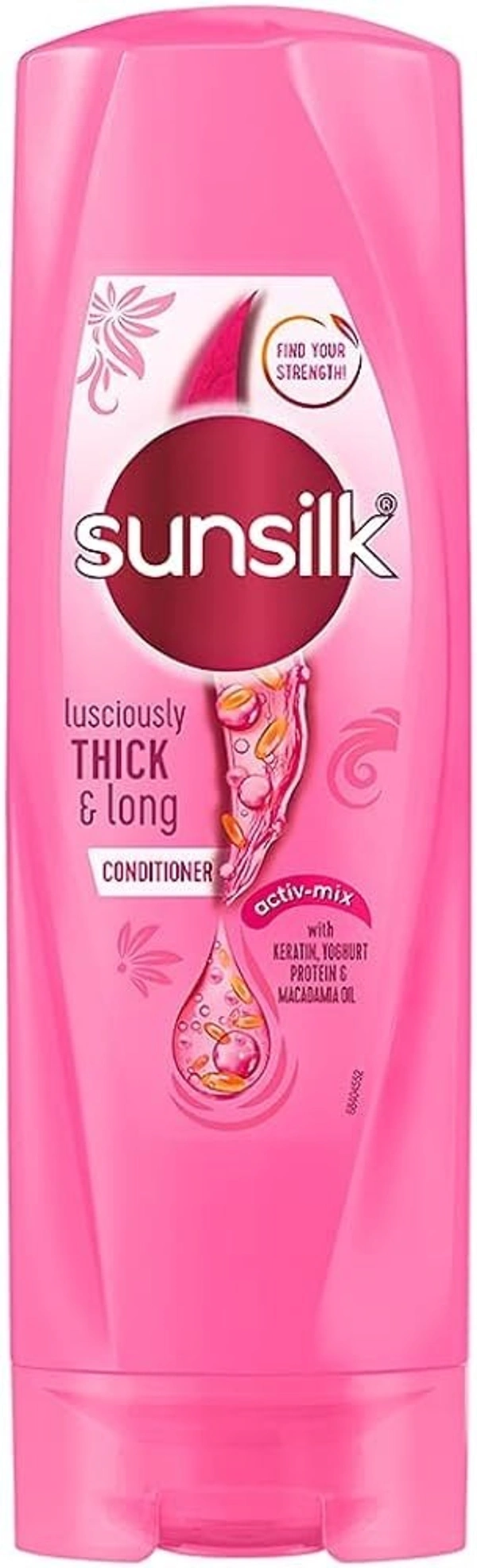 Sunsilk Thick& Long Lusciously Conditioner, 180ml