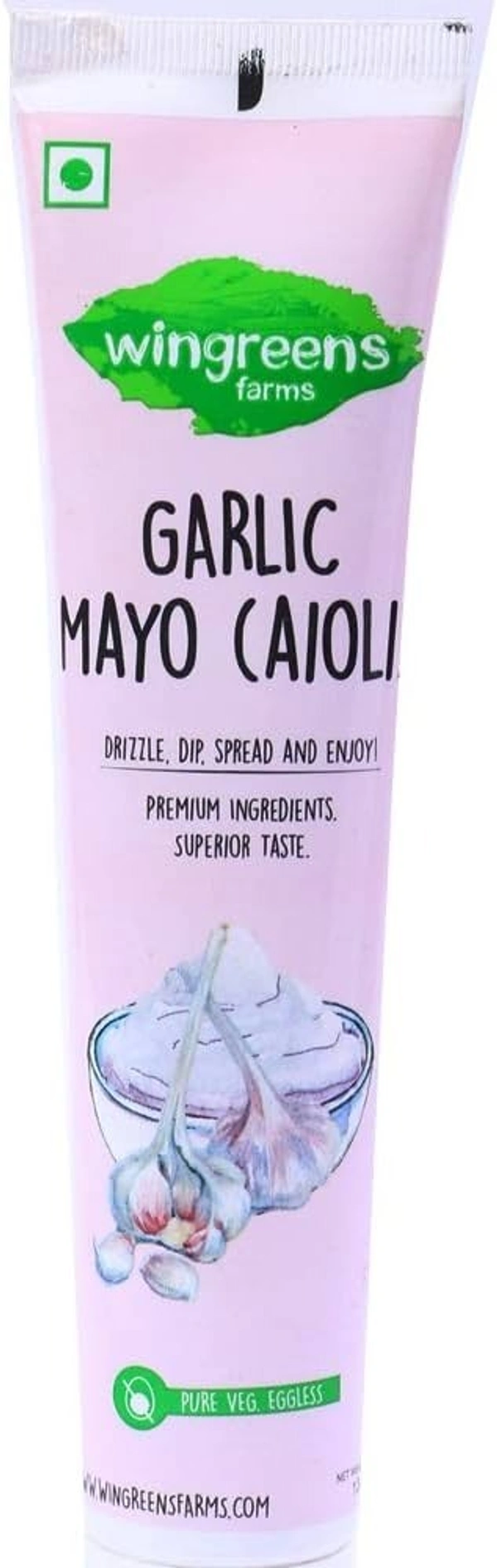 Wingreens Garlic Mayo (Aioli), 130g