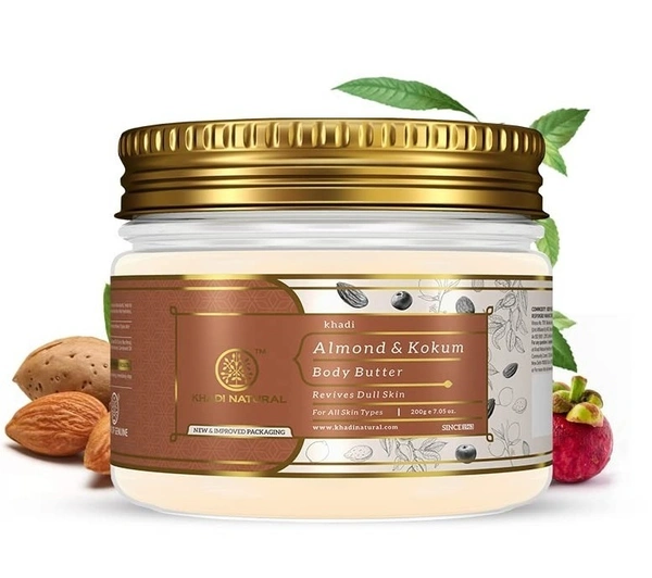 Khadi Herbal Almond And Kokum Body Butter, 200g