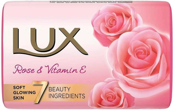Lux Bathing Soap Soft Glow Rose& Vitamin E, 45g
