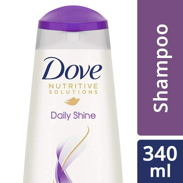 Dove Daily Shine Shampoo, 340ml