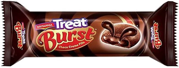Britannia Treat Burst Choco Creme Fills - 120g