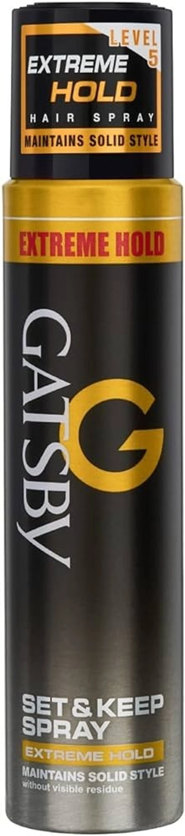 Gatsby Hair Spray Set / Keep Extreme Hold, 250g