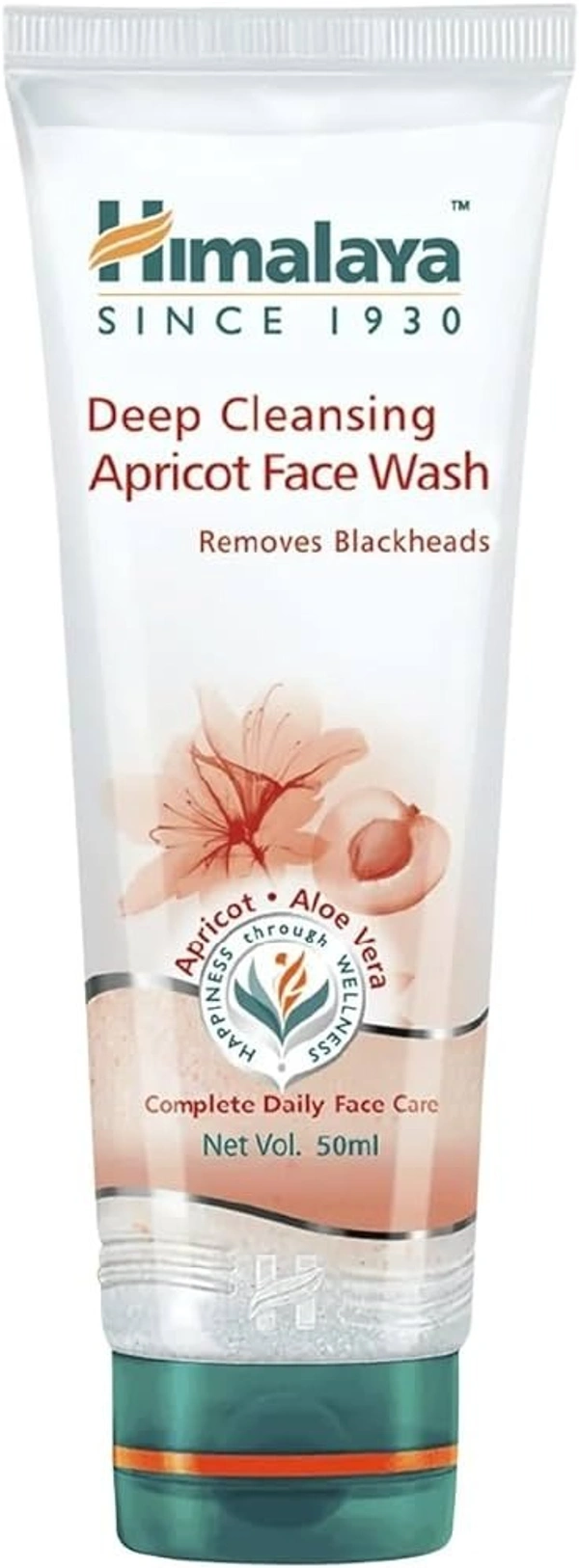 Himalaya Deep Cleansing Apricot Face Was, 50ml