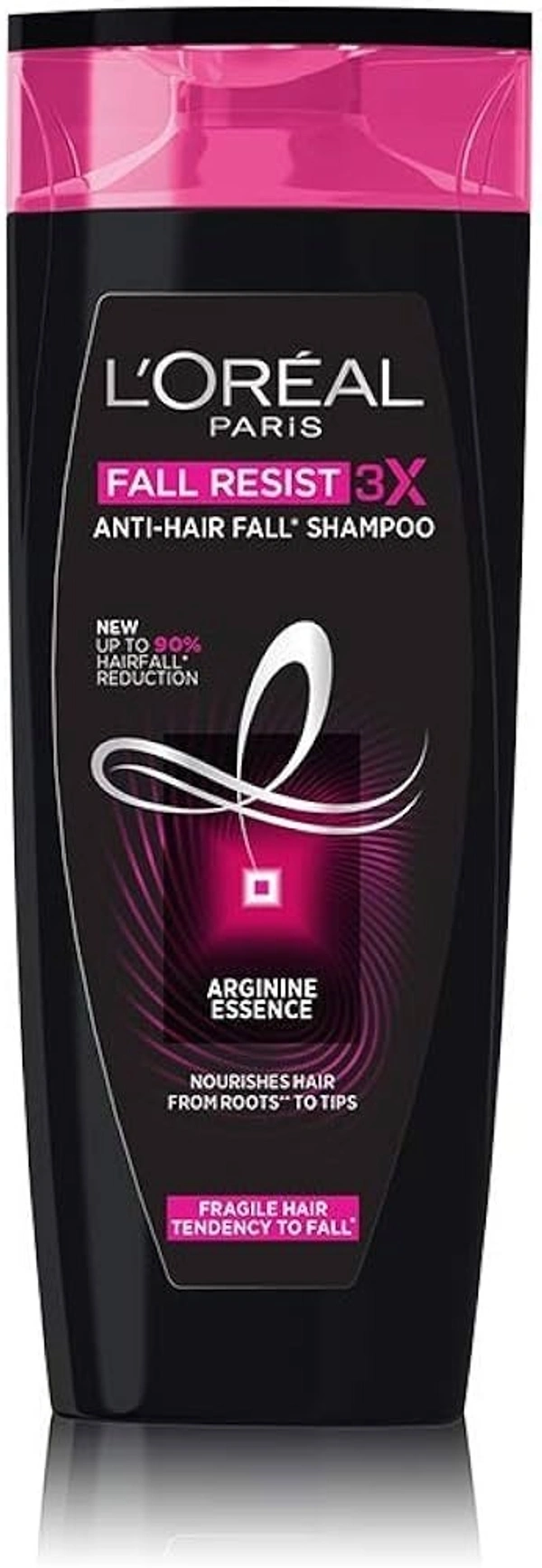 L'Oreal Paris Fall Resist 3X Anti Hair Fall Shampoo, 75ml