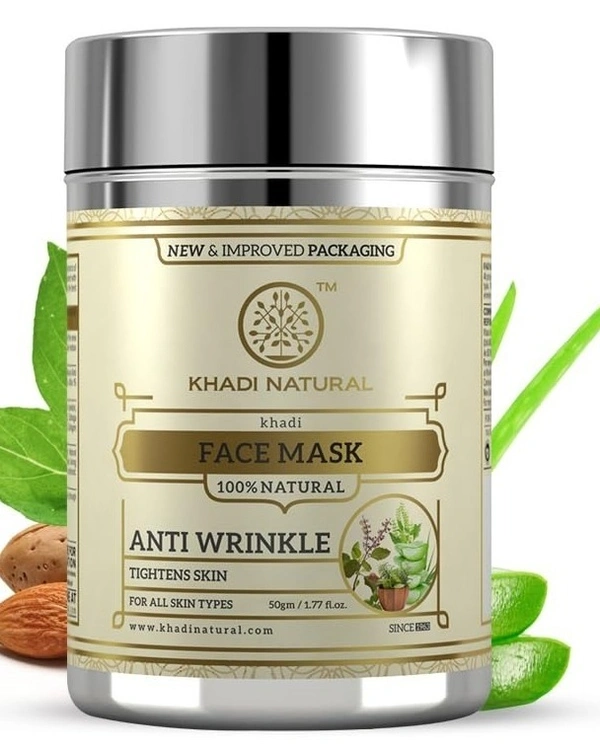 Khadi Herbal Anti Wrinkle Face Mask, 50g