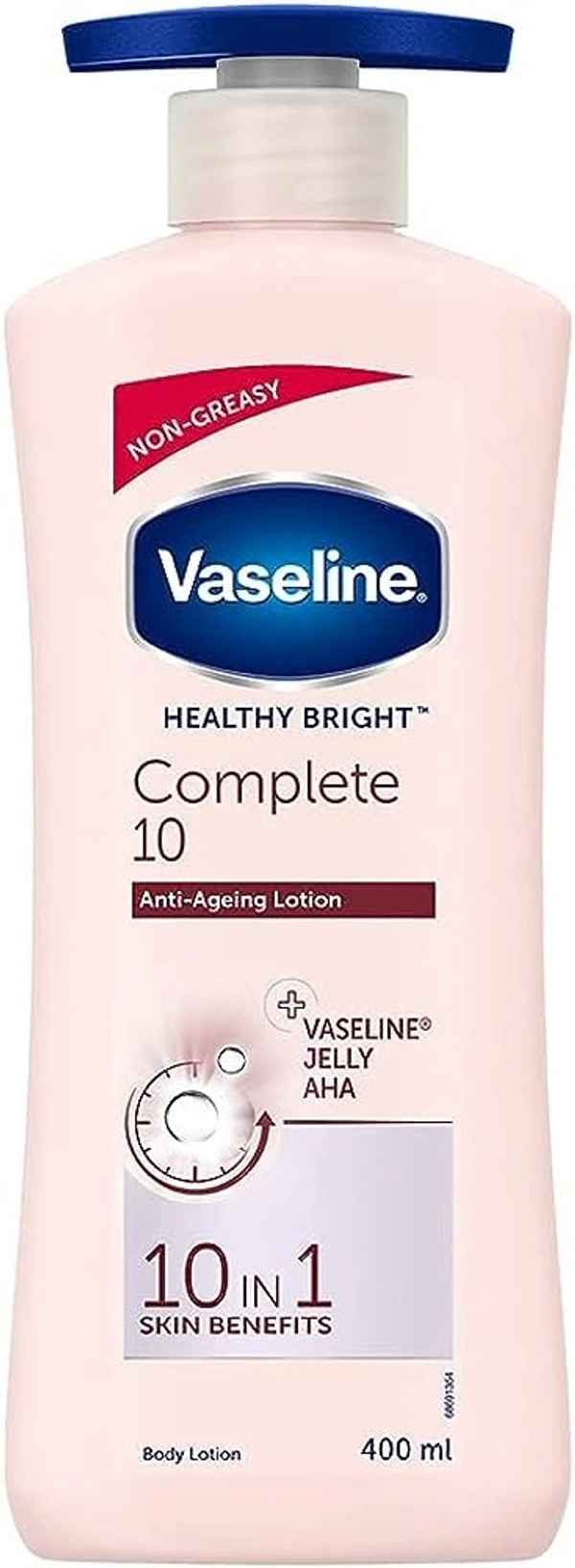 Vaseline Healthy Bright Complete 10 Body Lotion Supreme, 400ml