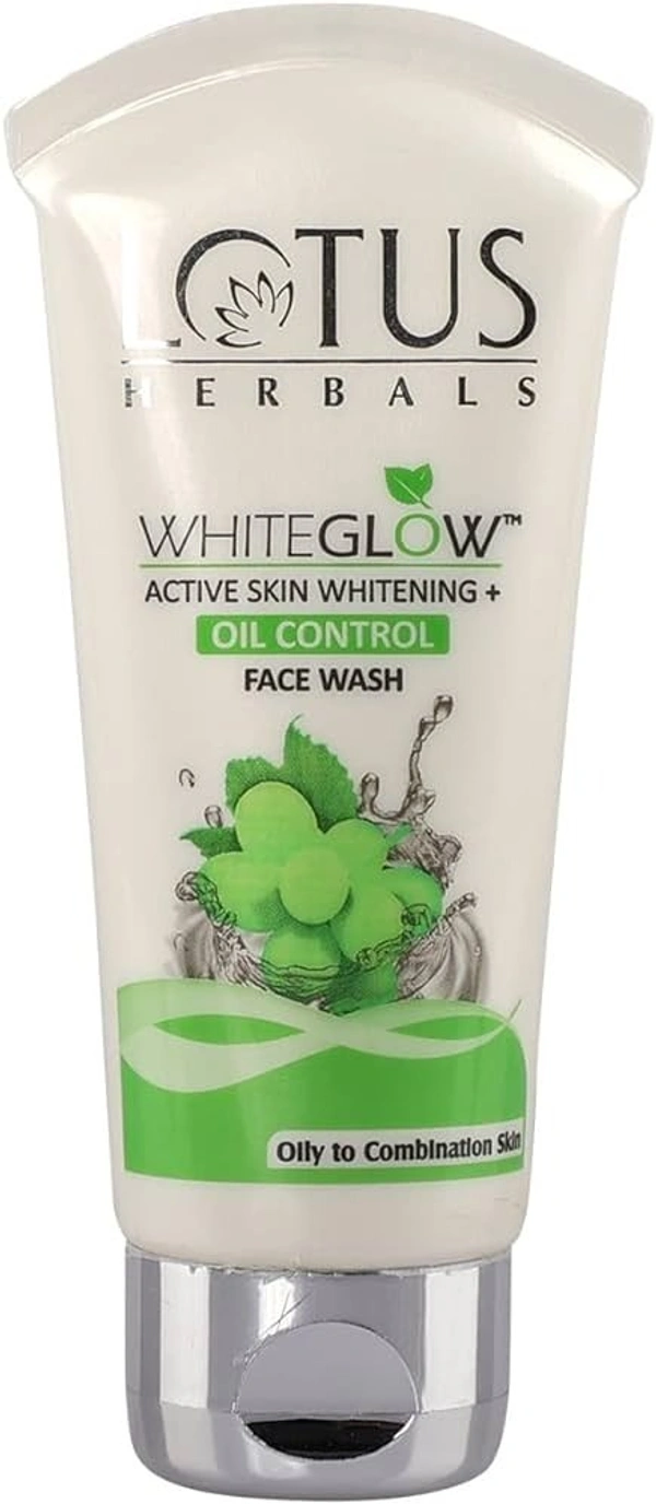 Lotus White Glow Oil Control Face Wash, 50g