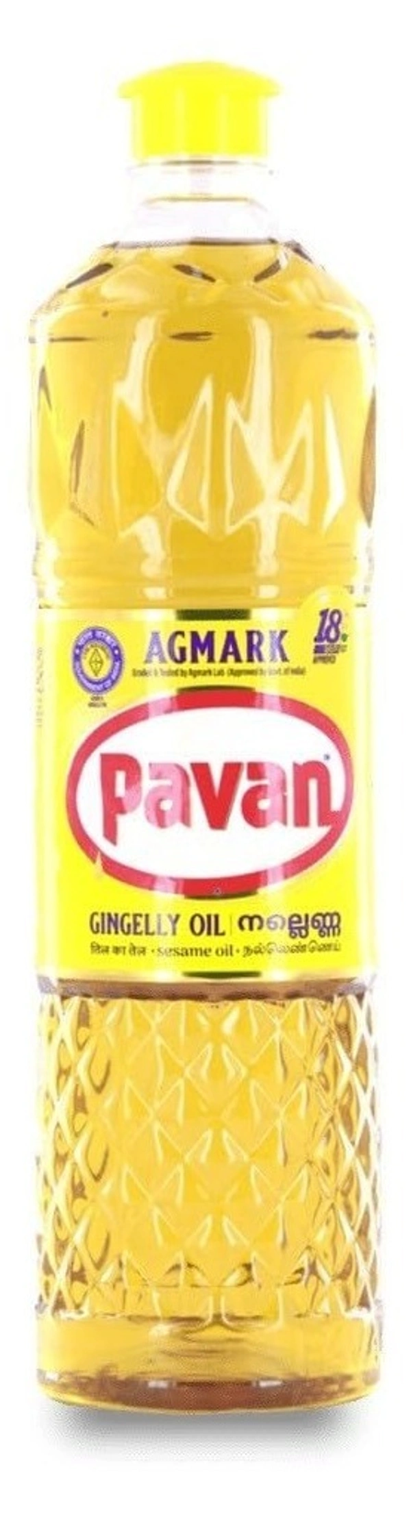 Pavan Gingelly Oil Bottle, 1L