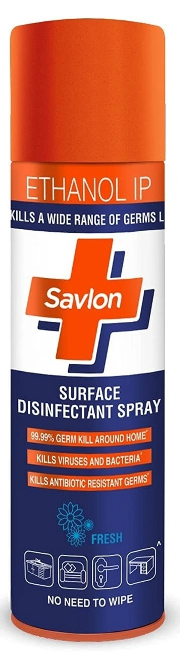 Savlon Surface Disinfectant Spray Hard& Soft Surface Bottle, 170g