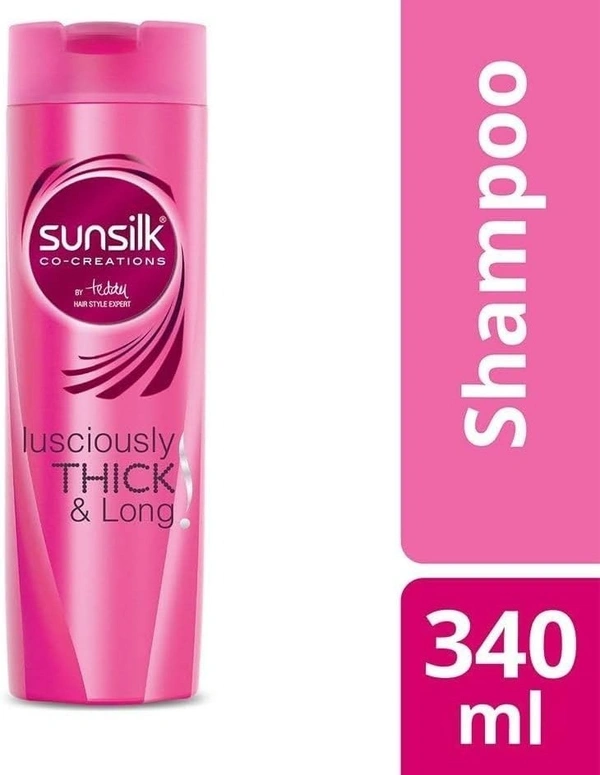 Sunsilk Lusciously Thick and Long Shampoo, 340ml