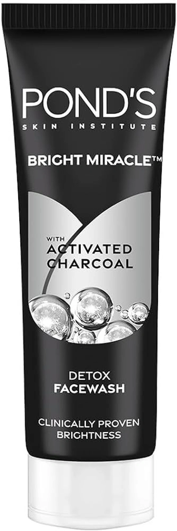 Pond's Facewash Pure Detox Anti Pollution + Purity With Activated Charcoal, 50g