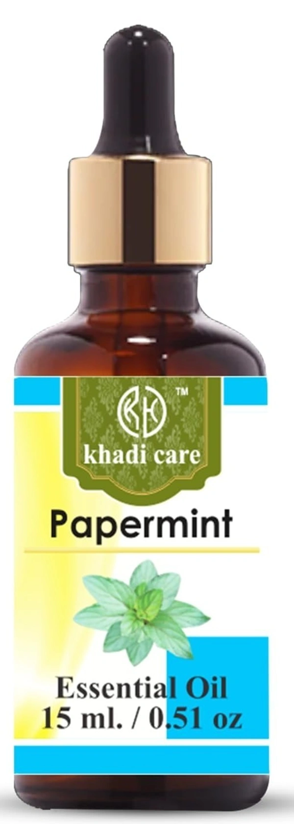 Khadi Herbal Peppermint Essential Oil, 15ml