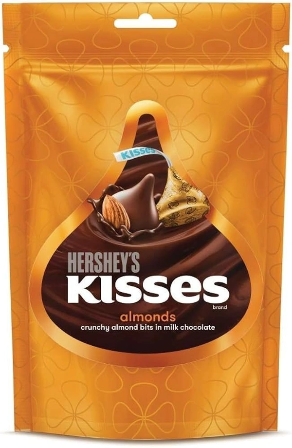 Hershey's Kisses Almonds Milk Chocolate, 33.6g