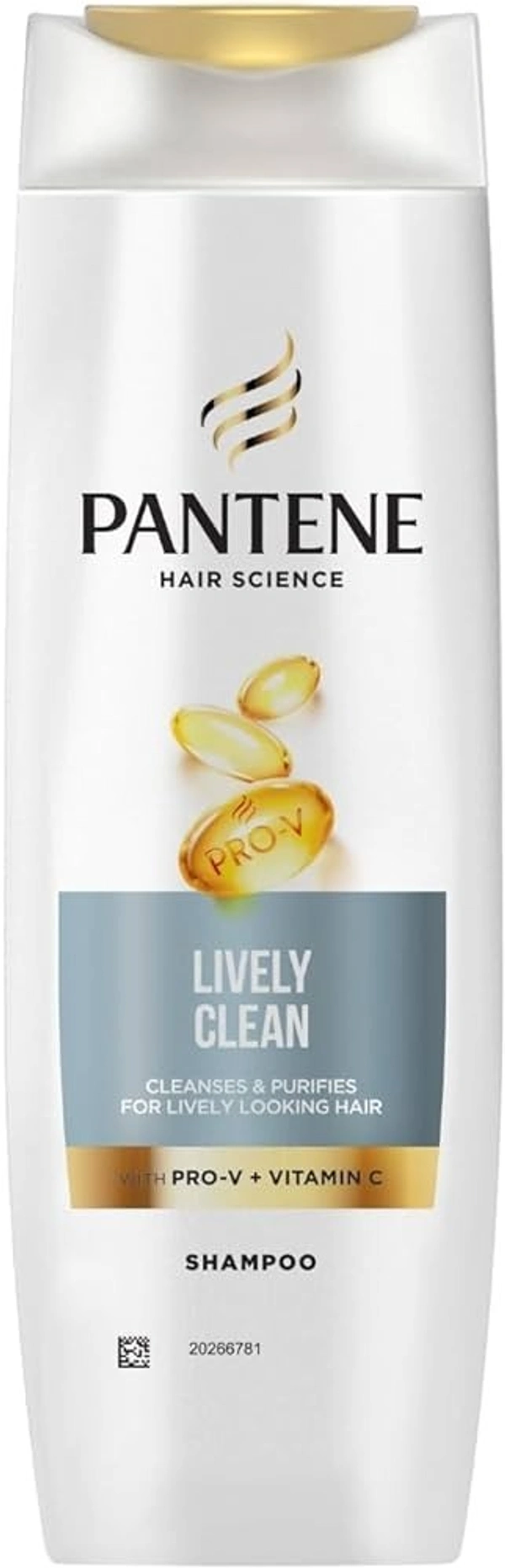 Pantene Lively Clean Shampoo 400ml
