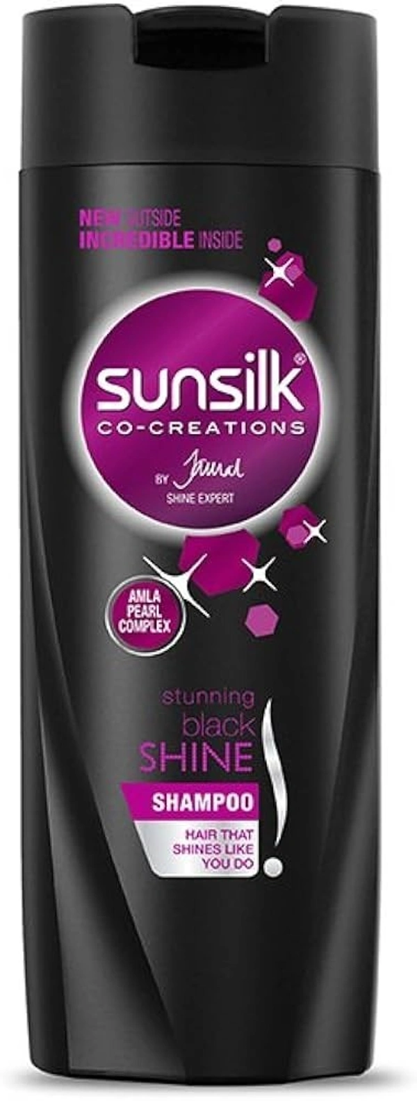 Sunsilk Cocreations Shampoo Stunning Black Shine, 80ml