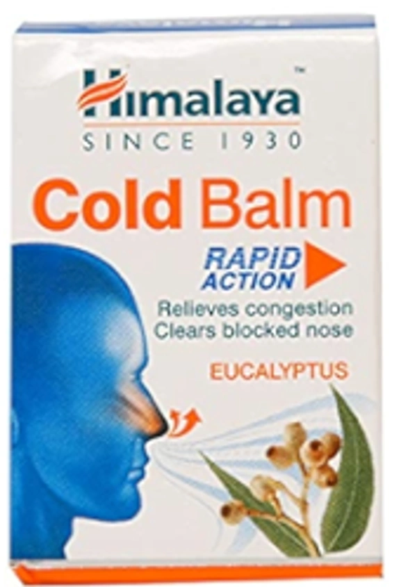 Himalaya Cold Balm Rapid Action Eucalyptus, 10g