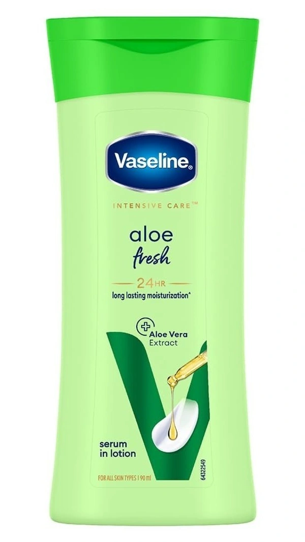 Vaseline Intensive Care Aloe Fresh Body Lotion, 100ml