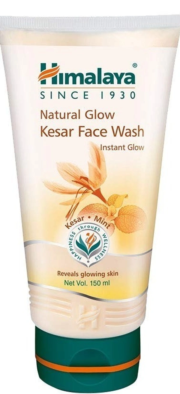 Himalaya Face Wash Kesar Natural Glow, 150ml