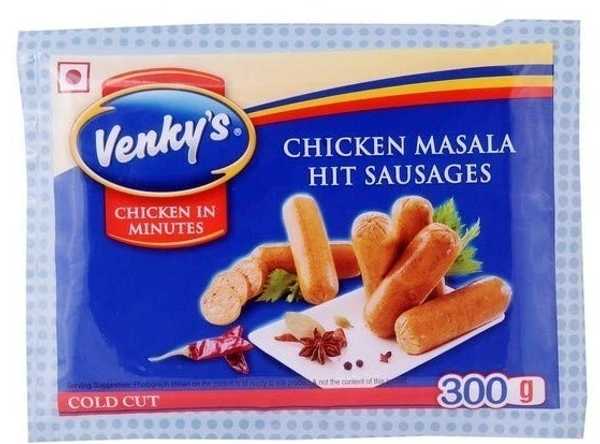 Venkey's Chicken Masala Hit Sausage, 500g
