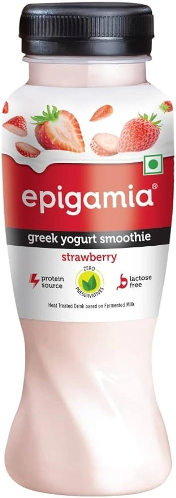 Epigamia Greek Yogurt Smoothie Mulberry Bottle - 200ml