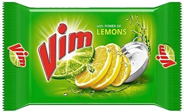Vim Dishwash Bar With Power Of Lemons, 85g