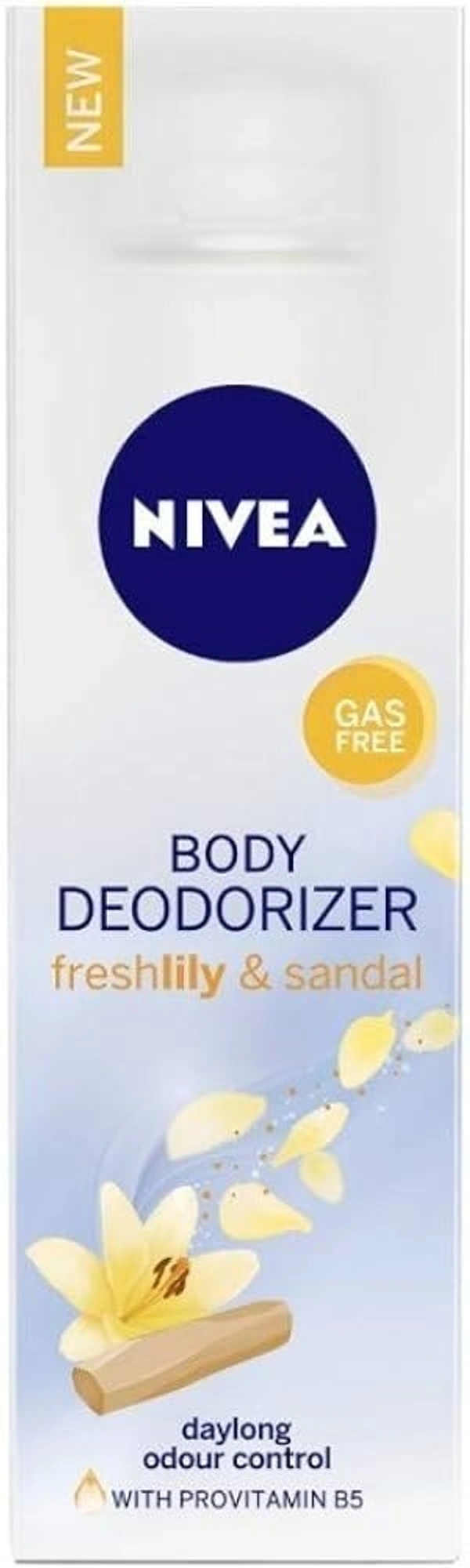 Nivea Body Deodorizer FreshLily And Sandal, 120ml