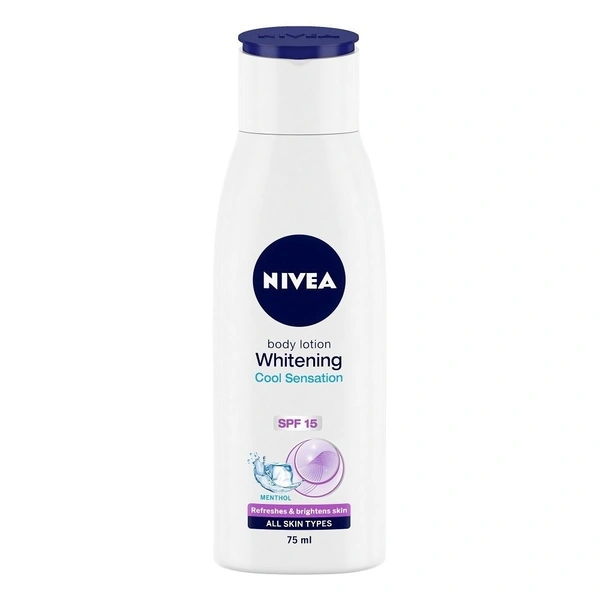 Nivea Body Lotion Cool Sensation All Whitening Skin,75ml