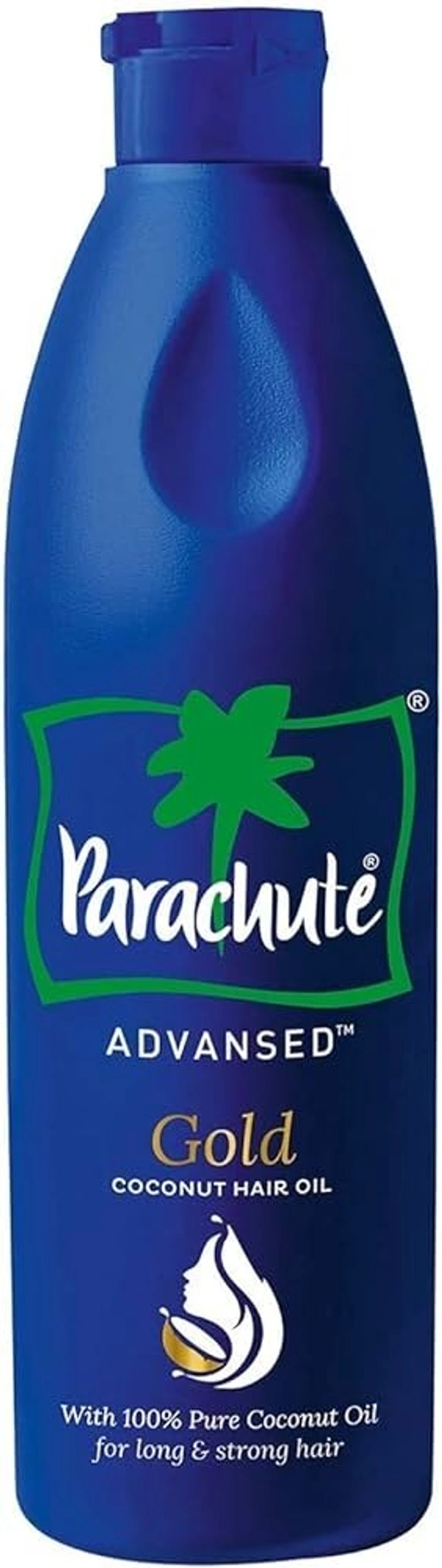 Parachute Coconut Hair Oil Advansed Gold Bottle, 90ml