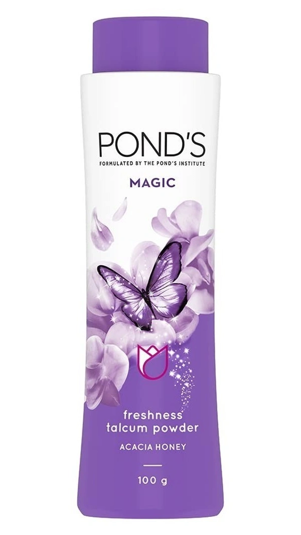 Pond's Magic Freshness Talc Acacia Honey, 100g