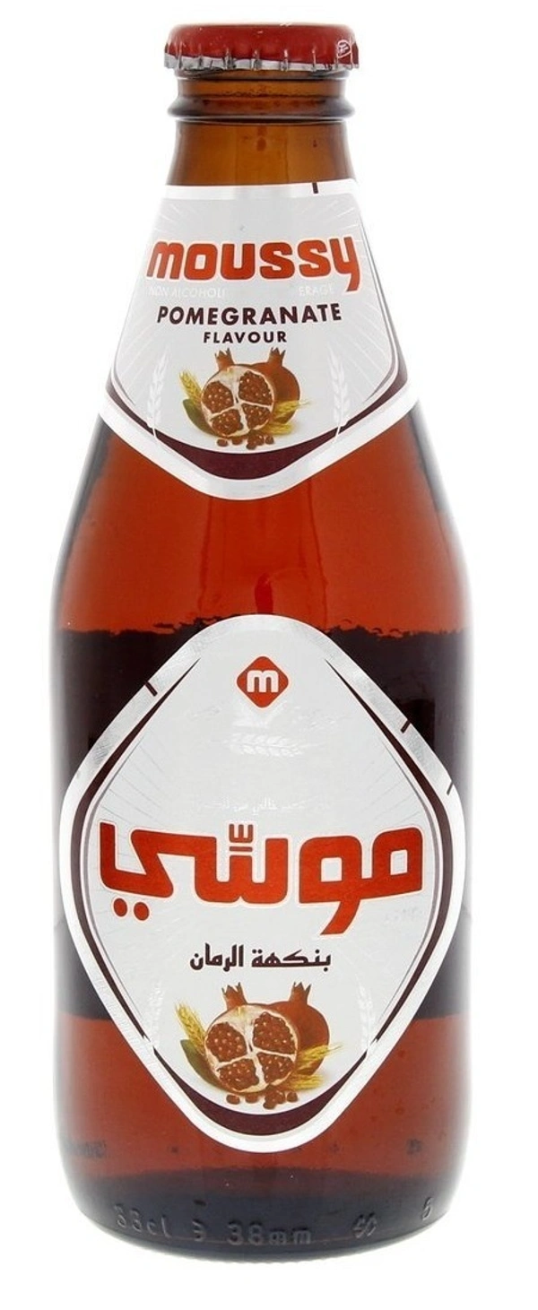 Moussy Pomegranate Flavour Non Alcoholic Malt Beverage 330ml