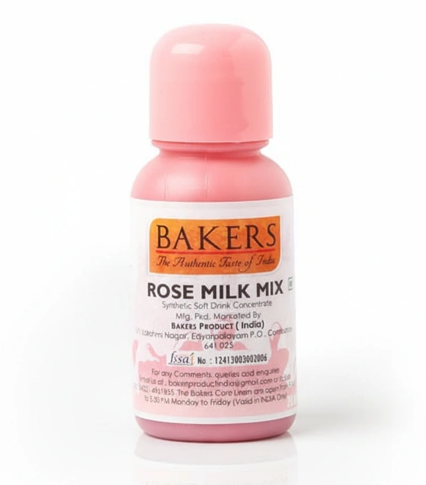 Bakers Rose Milk Mix Synthetic Sift Drink Concentrate, 20ml