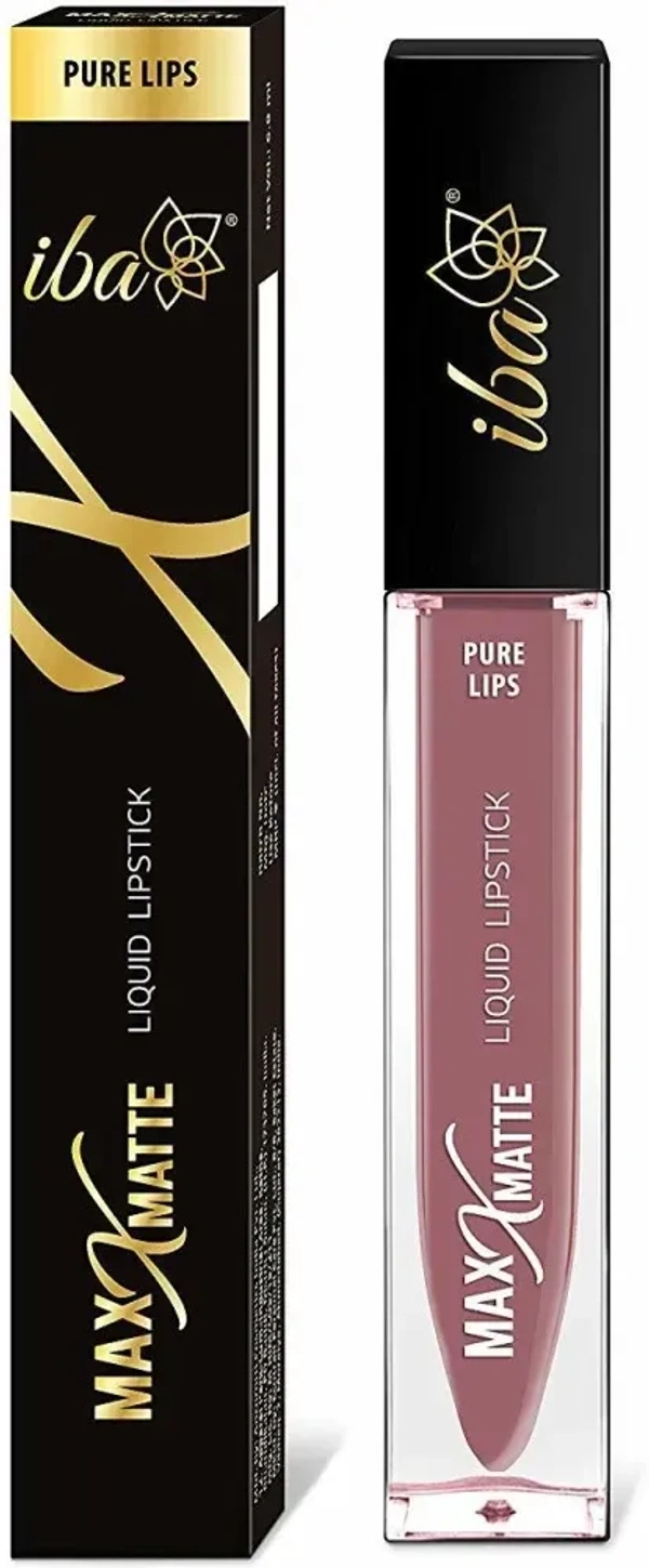 Iba Maxx Matte Liquid Lipstick Beautiful Mauve, 6.8ml