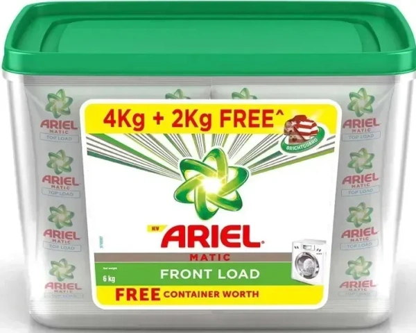 Ariel Front Load Matic With Container, 6 kg