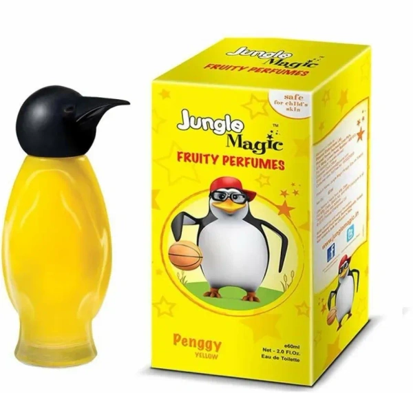 Jungle Magic Fruity Perfumes Penggy Yellow (age 5+), 60ml