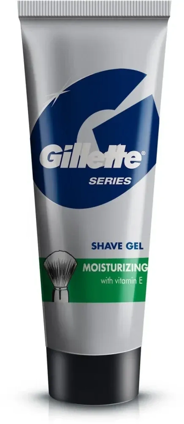 Gillette Series Moisturizing Shave Gel with Vitamin E, 60g