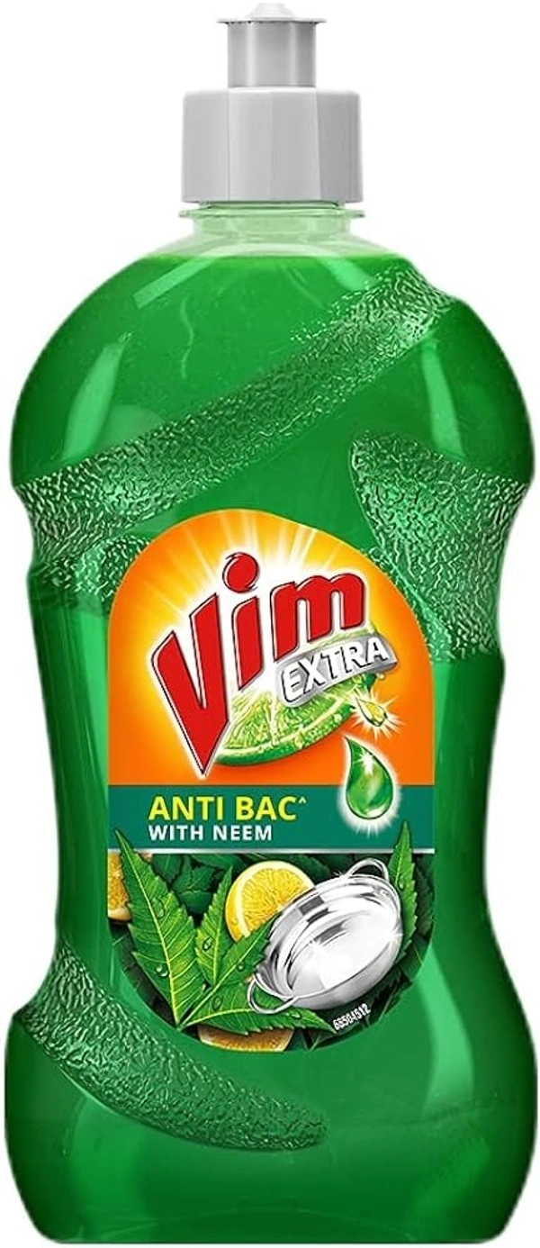 Vim Dishwash Anti Bac Liquid Neem, 500ml