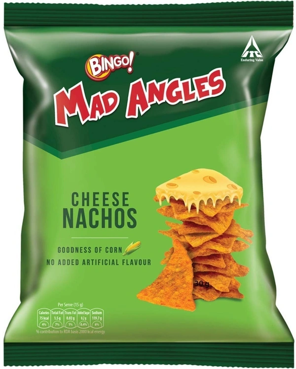Bingo Mad Angels Cheese Nachos.