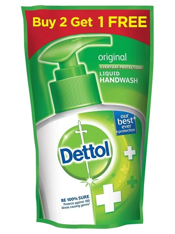 Dettol Original Handwash Pouch, 175ml