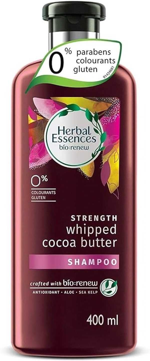 Herbal Essences bio:renew Vitamin E with Cocoa Butter Shampoo, 400ml