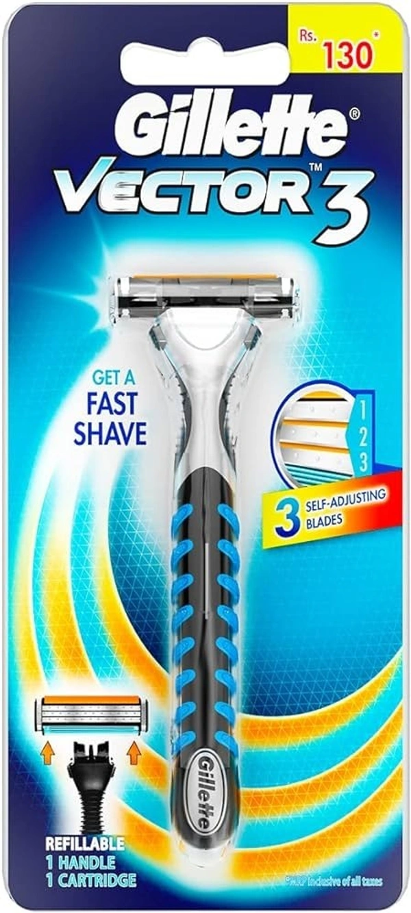 Gillette Vector 3 Manual Shaving Razor