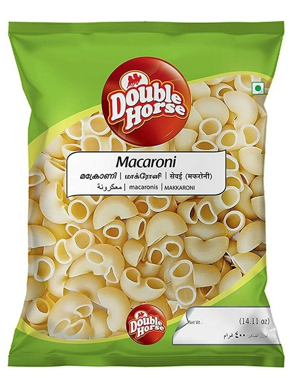 Double Horse Macaroni Pouch, 800g