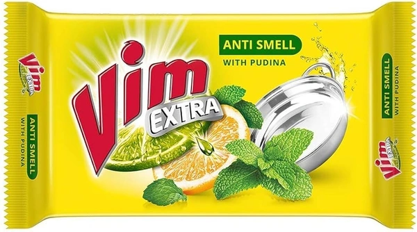 Vim Dishwash Bar Anti Smell Pack of 3, 600g