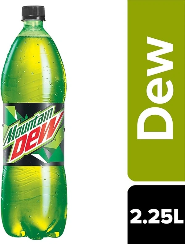 Mountain Dew Carbonated Soft Drink, Plastic Bottle, 2.25 L