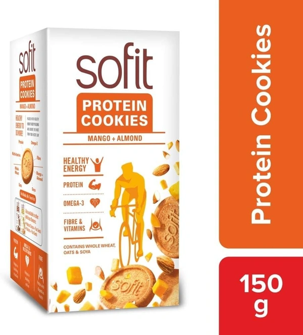 Sofit Protien Cookies Mango + Almond, 150g