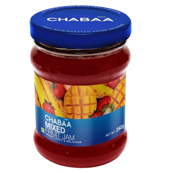 Chabaa Mixed Fruit Jam, 240g