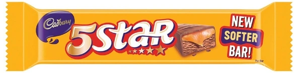 Cadbury 5 Star Chocolate Bar, 40g