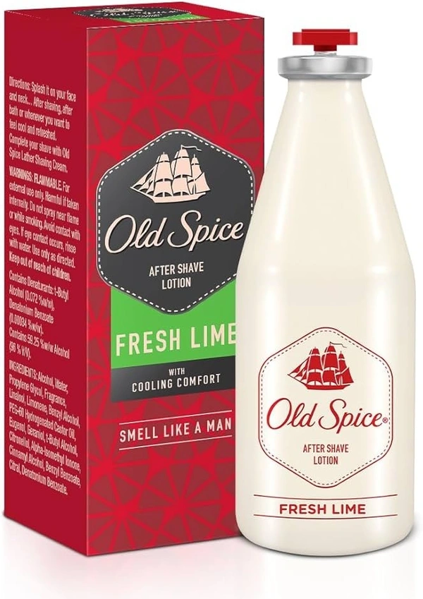 Old Spice After Shave Lotion Fresh Lime, 150ml
