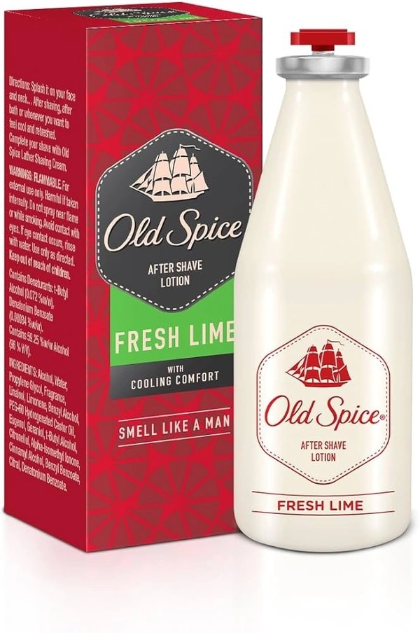 Old Spice After Shave Lotion Fresh Lime, 50ml
